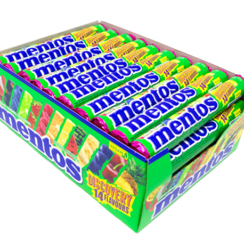 Mentos 14 Sabores 20x38g