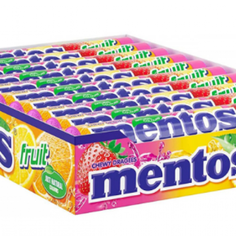 Mentos Fruit 20x38g